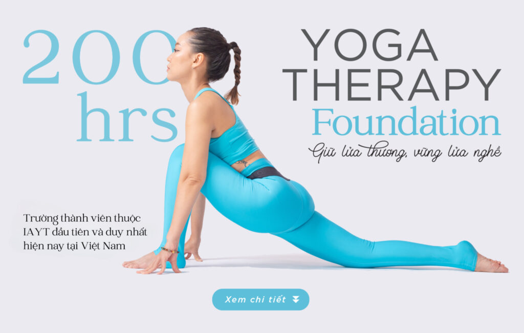 đào tạo yoga trị liệu là khóa học huấn luyện viên Yoga 200hrs