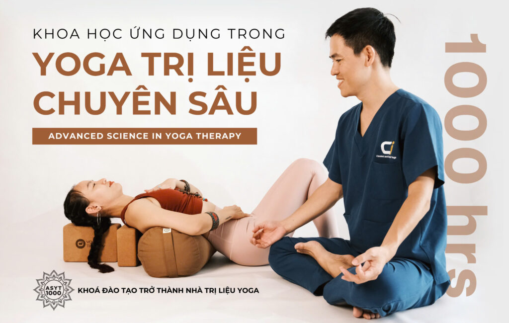 đào tạo yoga trị liệu chuyên sâu 1000 giờ khóa học cho huấn luyện viên yoga