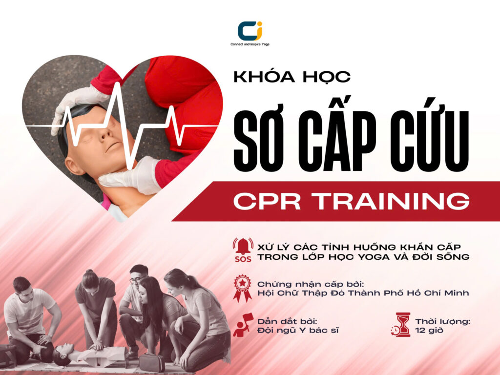 Sơ cấp cứu cho giáo viên yoga, huấn luyện viên yoga