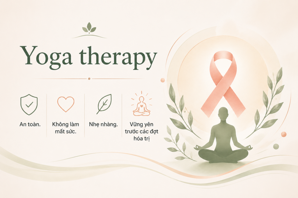 Yoga trị liệu cho người bị ung thư